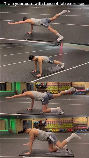 4 Great Home Core exercises