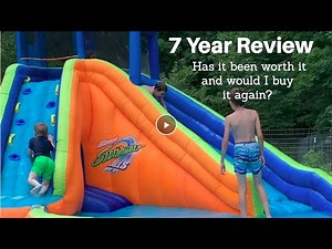 BANZAI Sidewinder Falls Inflatable Water Slide - Still Going Strong After 7 Years of Use