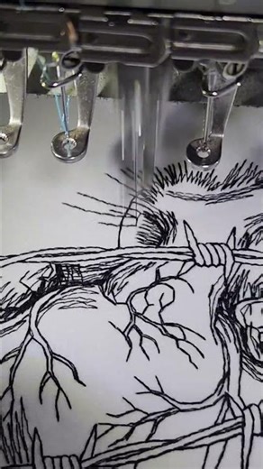 Anatomical Heart with Barbed Wire