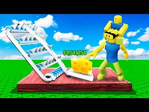 Try to STEAL CHEESE from DEADLY TRAPS in Roblox