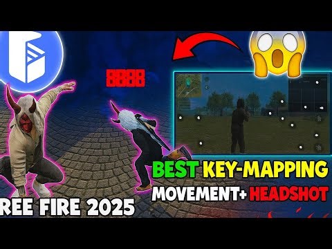 Free Fire Pro Key Mapping 😱 Easy Headshot & Smooth Movement😈