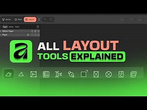 Learn Every Layout Tool in Affinity 2025 | Complete Guide for Beginners |
