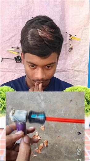 homemade electric pencil sharpener #experiment #dcmotor #tech