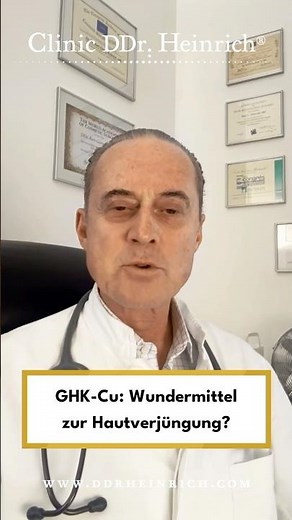 GHK-Cu: Wundermittel zur Hautverjüngung ? #longevity #GHK-Cu #hautverjüngerung #peptide