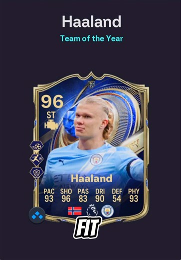 Team of the year Erling Haaland Review. #eafc #eafc26 #fifaultimateteam #fc26
