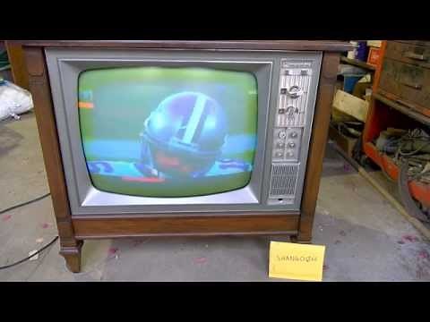 NOS 1968 Packard Bell Color Television 4K