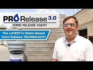 Introducing Pro-Release 3.0 from Nox-Crete! The Latest in Water-based Form Release Technology