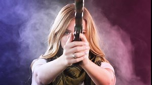 Allen Company Axial Shooting Stick and Monopod, Camera Base, Spotting Scope, Extends up to 61-inch