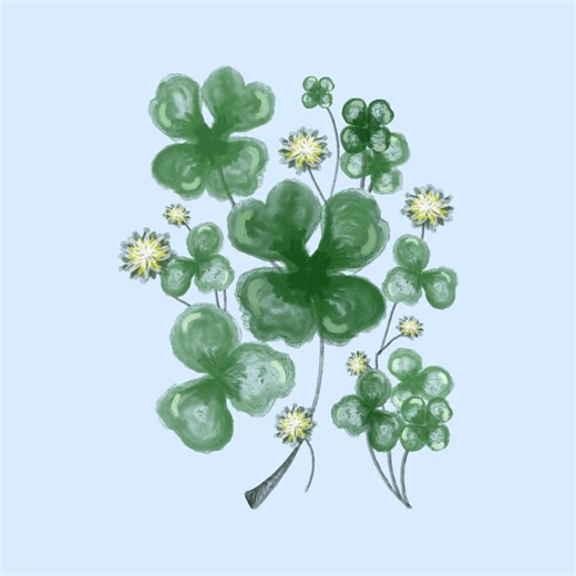 Digital File- Clover Theme - Etsy