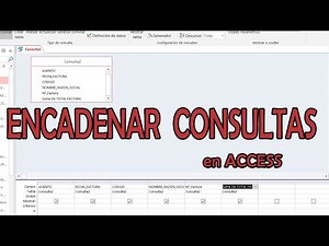 ENCADENAR CONSULTAS en ACCESS | Caso práctico