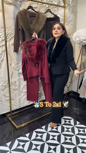 Kiran Kaur on Instagram: "Our New Designer Blazer Cordsets🤩 Fits: M to 2xl 🔸Meroon 🔸Black 🔸Dark Olive Booking Number:8368676747"