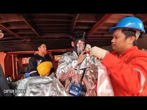 FIRE IN THE ENGINE ROOM! / THIS IS A DRILL! / HOW WE RESPOND TO EMERGENCY/ LIFE AT SEA / VLOG 38