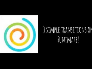 3 simple transitions on funimate tutorial
