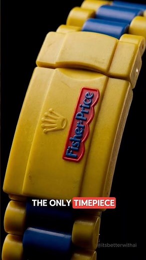 Rolex + Fisher-Price Collab (AI Parody Ad)