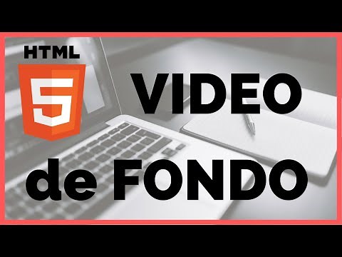 Como AGREGAR VIDEO como FONDO en una PAGINA WEB con HTML y CSS