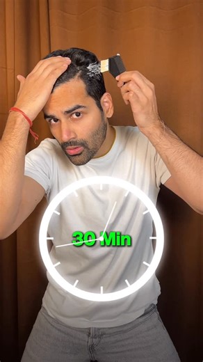 Kartik Sharma on Instagram: "Hair color WITHOUT harmful chemicals😍 Introducing @thrivecotalks 100% Ammonia-Free Black Hair Color Crème for Men 🖤 ✔️ Easy to apply ✔️ Powerful grey coverage ✔️ Gentle on hair, strong on results Works like magic 👉 Try it now‼️ . [ hair color, healthy hair, men’s grooming, grey coverage, men hair color, hair care, hair transformation ] #healthyhair #mensgrooming #greycoverage #menhaircolor #haircare"