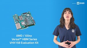 Aprenda más en el siguiente link sobre AMD / Xilinx Versal™ HBM Series VHK158 Evaluation Kit https://www.mouser.com/new/xilinx/amd-xilinx-vhk158-evaluation-kit/ | mcelectronics