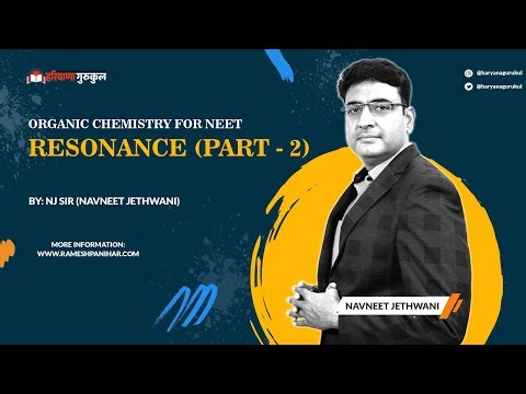 GOC - 4 Resonance & Conjugation Complete Cases 2–6 | NEET General Organic Chemistry by NJ Sir