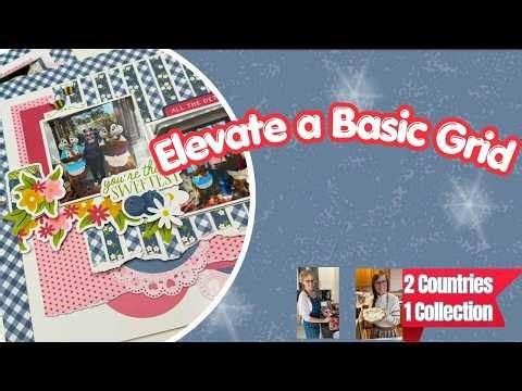 Ways to Elevate a Basic Grid Scrapbook Layout