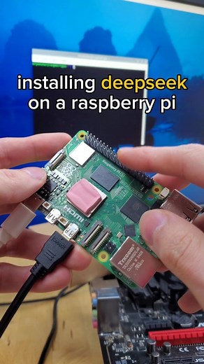 mryeester on Instagram: "How to install DeepSeek on a Raspberry Pi for free offline, local use! #pc #pctips #pcbuilding #mryeester"