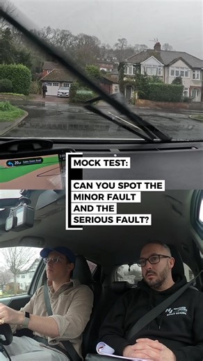 Identify Major and Minor Driving Faults in Mock Test