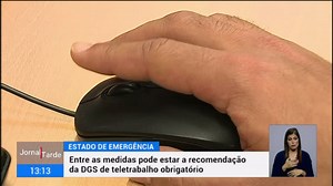 Covid-19. Teletrabalho é uma das medidas recomendadas pela DGS