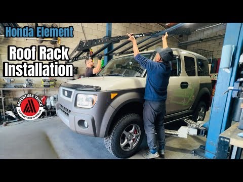 Honda Element Roof Rack Unboxing, Review and Installation