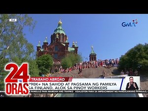 P90k+ na sahod at pagsama ng pamilya sa Finland, alok sa Pinoy workers | 24 Oras