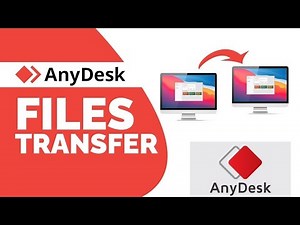 How to transfer files in anydesk from one computer to another | anydesk file transfer pc to pc