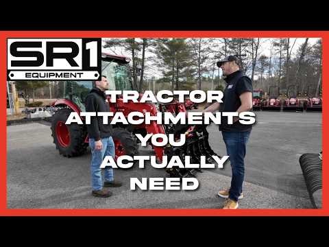 Top Tractor Attachments YOU NEED!