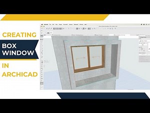 How to Create Box Window in Archicad?