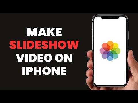 How to make slideshow video on iPhone