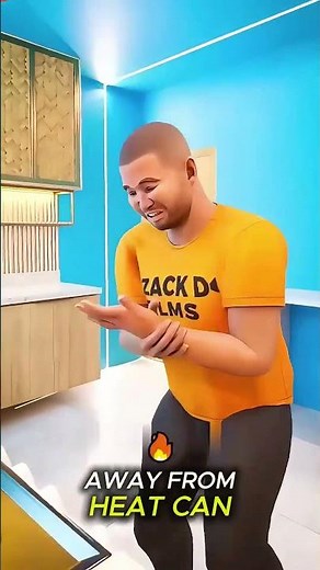 "How Does Your Body Feel Pain? | 3D Animation Explained Simply" #shorts #feelpain #viral #foryou