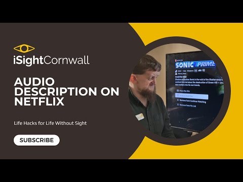 How to turn on audio description on Netflix