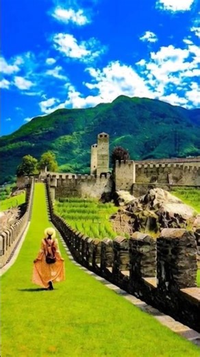 Woman Walks Into Medieval Castle Paradise – Epic Short Adventure!