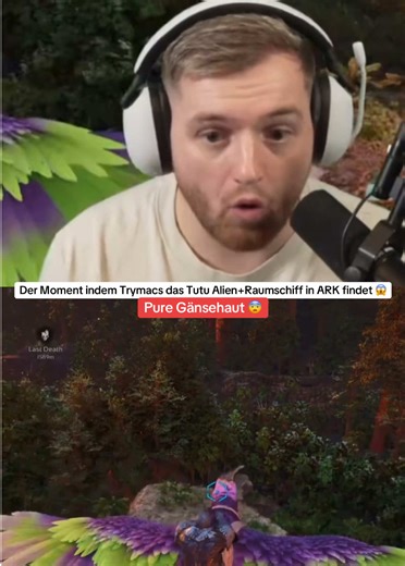 Der Moment indem Trymacs das Tutu Alien Raumschiff in ARK findet 😱 #trymacs #ark #fürdich