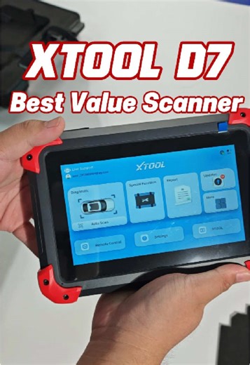 XTOOL D7 OBD2 Scanner Review