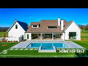 INSIDE A $6.95M LUXURY Home with ULTIMATE Backyard in Franklin, Tennessee | JOHNBOURGEOISGROUP Tour
