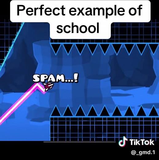 Geometry Dash Tidal Wave Challenge for Students