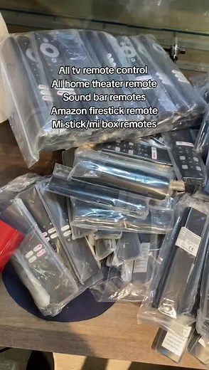 Elevate your home entertainment with our specialized remotes! Control your TV, home theater, and soundbar effortlessly. Stream seamlessly with the Amazon Firestick remote or navigate your Mi Stick/Mi Box with ease. Simplify your setup and enjoy a cohesive viewing experience. Get yours today! #kenya #kenyantiktok🇰🇪 #fyp #dynamictechinvestment #electronicskenya #remotecontrol