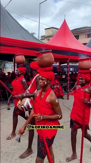 Ga Tradition on Display at a Ghanaian Funeral | Powerful Cultural Moment 🇬🇭