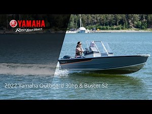 2022 Yamaha Outboard 30hp & Buster S2