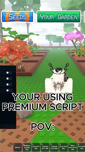 [IGMA STRANGE] Garden Horizons | #gardenhorizons #roblox #scripting #anime #gardenhorizonsscript