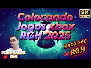 COLOCANDO JOGOS XBOX 360 RGH/JTAG 2025