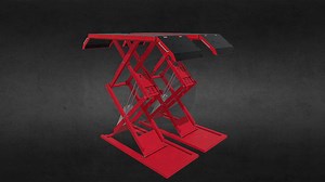 Hydraulic car lift - Download Free 3D model by Henry Vu (@03HenryV04)