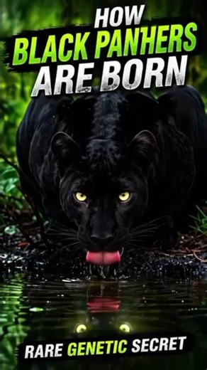 How Black Panthers Are Born 🐆 | Amazing Wildlife Fact