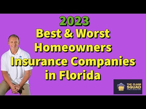 Best & Worst Homeowners Insurance Companies in Florida (2023)