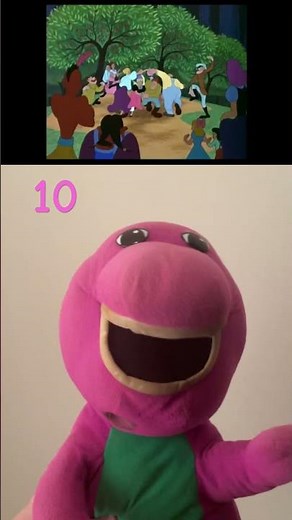 Barney Likes Johnny Appleseed From “Melody Time” (1948)