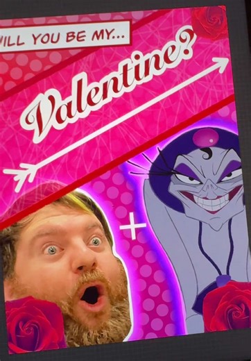 Creative Yzma-Inspired Drawing for Valentine’s Day