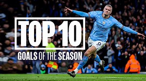 Top 10 goals of the season